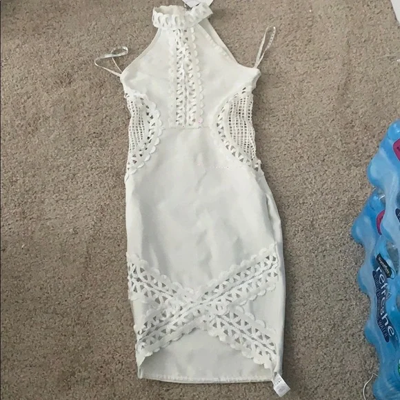 Missguided bandage and lace cutout midi dress - Picture 3 of 5